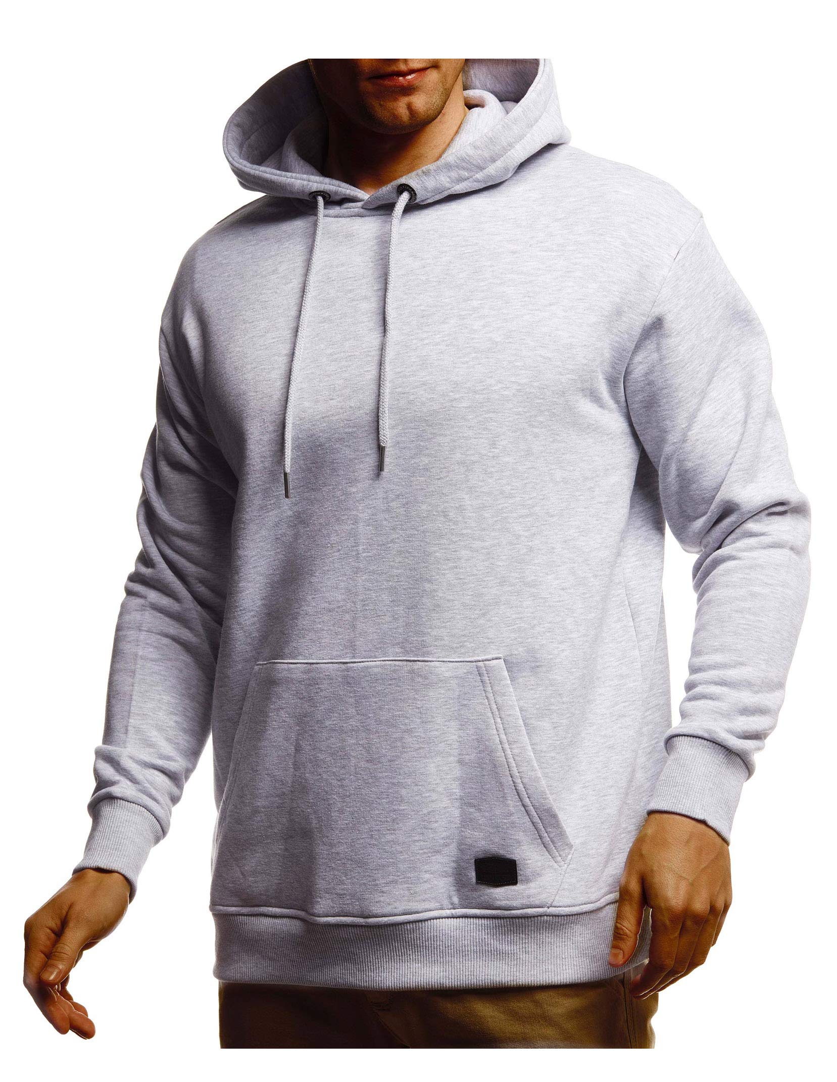 Leif Nelson LN8351 Men's Hoodie Pullover with Hood Oversize Hoodie for Men Jumper Long Sleeve Sweatshirt Hood Long Sleeve