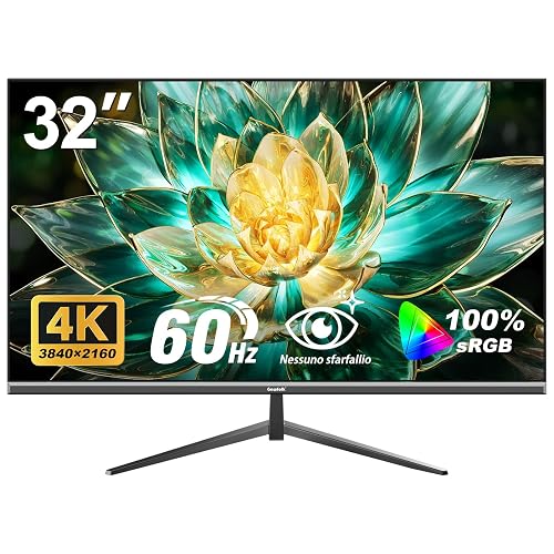 Gawfolk 32 Inch 4K UHD Computer Monitor