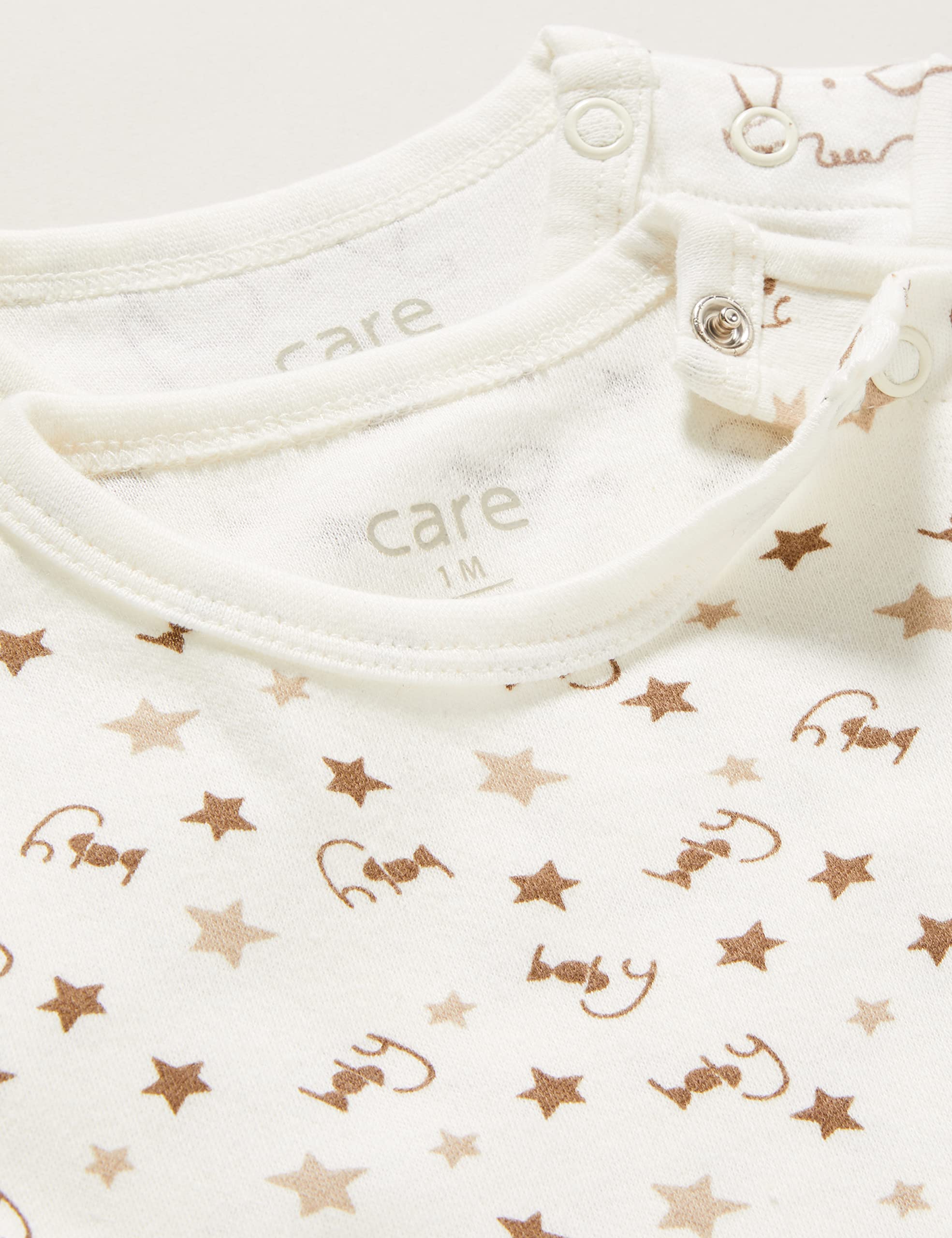 Care Baby Body Langarm aus 100% Baumwolle (3er Pack) - 3