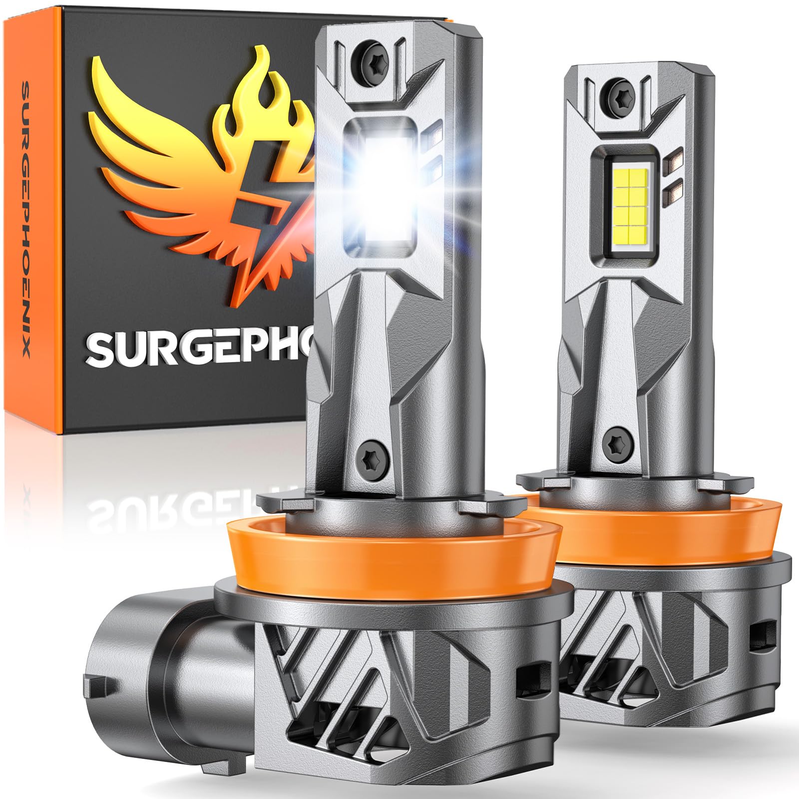 ヒジン fulahoop luminous セット Amazon.com: Surgephoenix H11/H9/H8 Fog Light Bulb, 60000LM Super