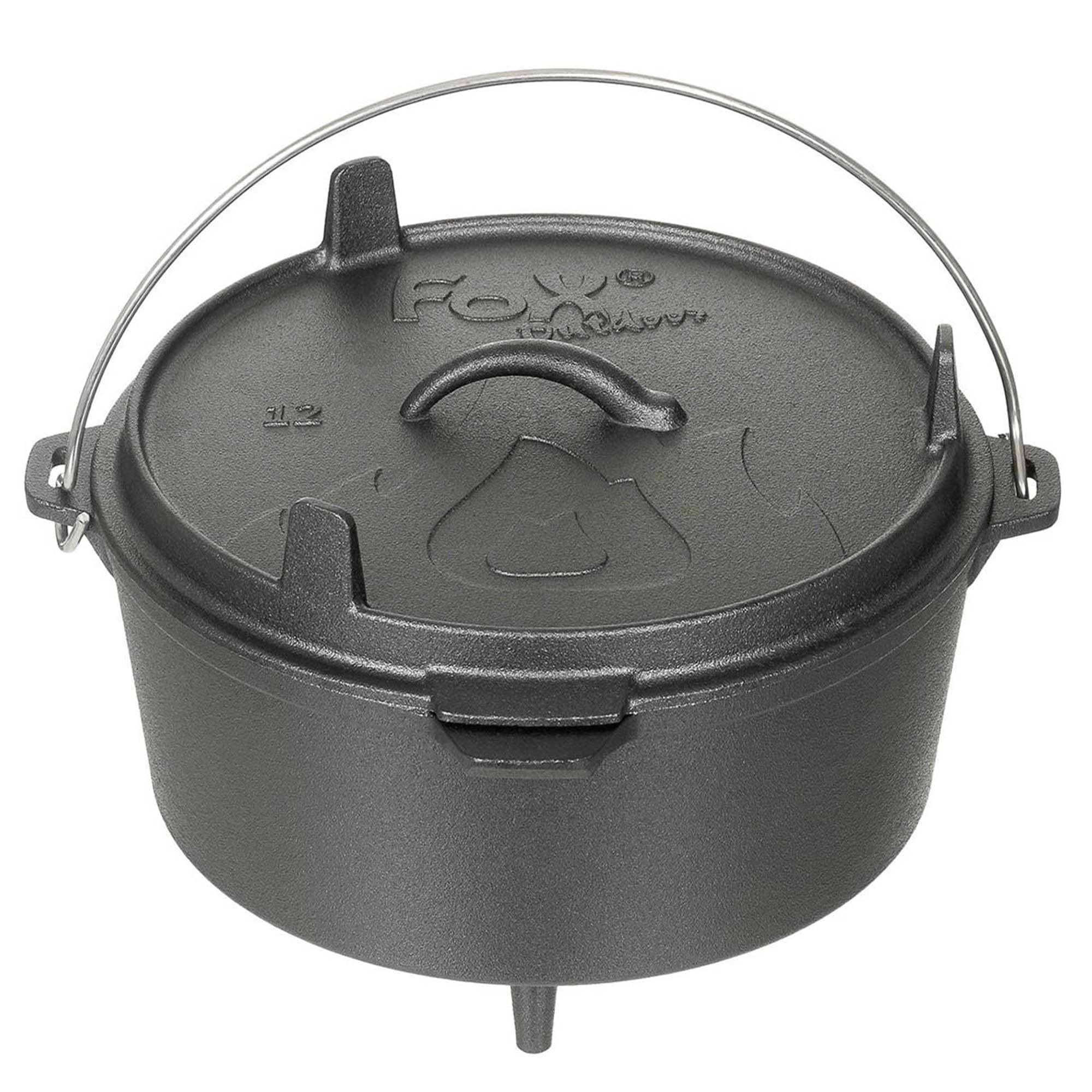 Fox Outdoor Pentolino olandese in ghisa, 5,7 l