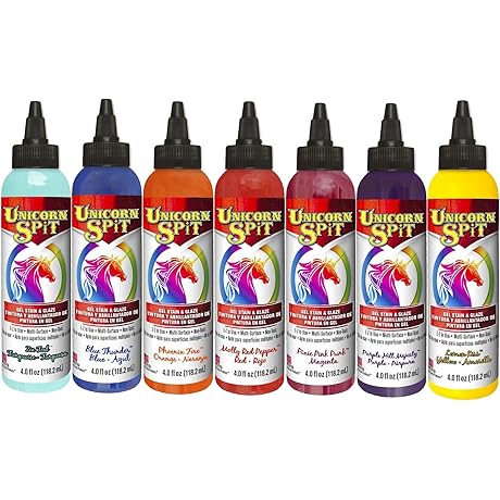 6-Pack Color Variety Unicorn SPiT Sunset Collection