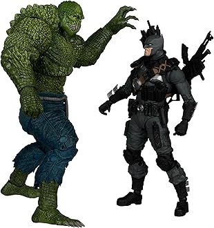 DC Multiverse The Grim Knight vs Killer Croc (Dark Multiverse) 7in Figure and Mega Figure Collector Edition 2pk #3