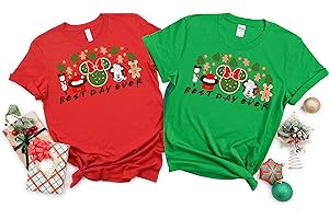 Disney Christmas Family Vacation Shirts: Best Day Ever Merry Christmas Magical Trip Custom Tees