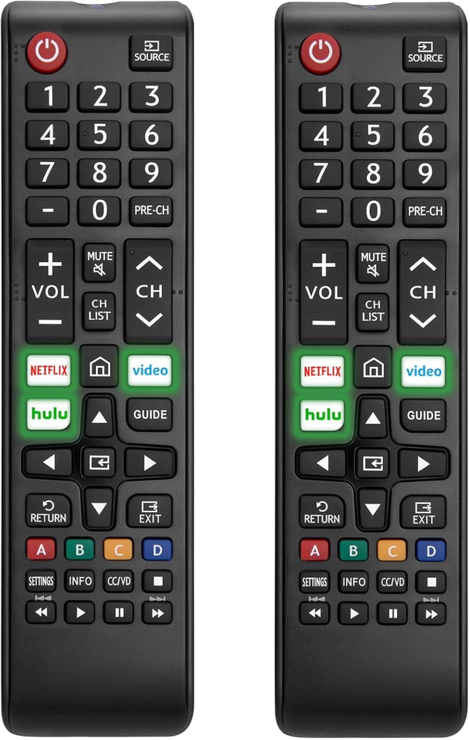 Uniwersalny pilot kompatybilny z Samsung TV Remote, IR, bez głosu, kompatybilny ze wszystkimi modelami Smart LCD LED HDTV 3D Smart TV BN59-01315J BN59-01315A BN59-01301A