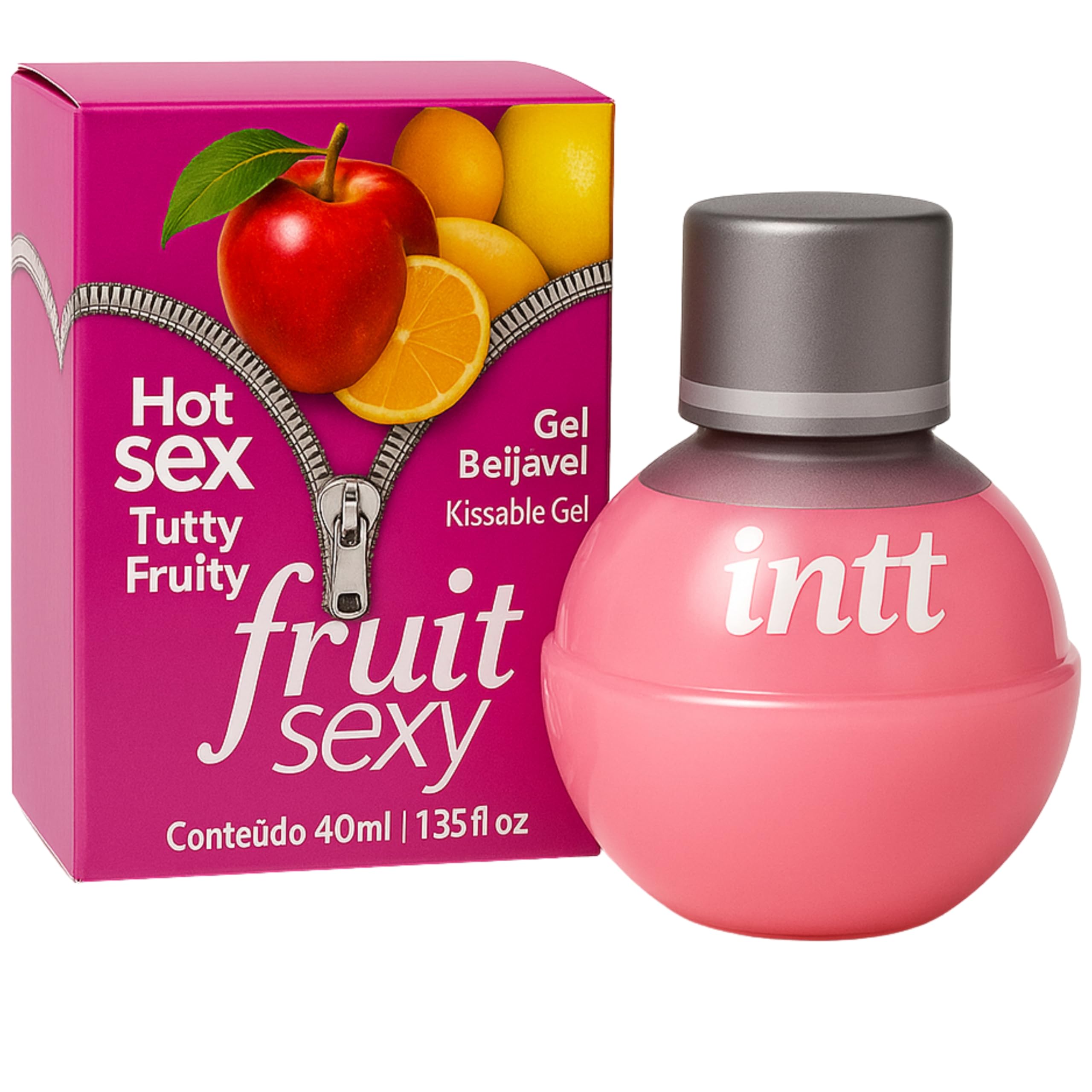 Gel Beijável Para Sexo Oral Fruit Sexy – Tutti Frutti – 40ml