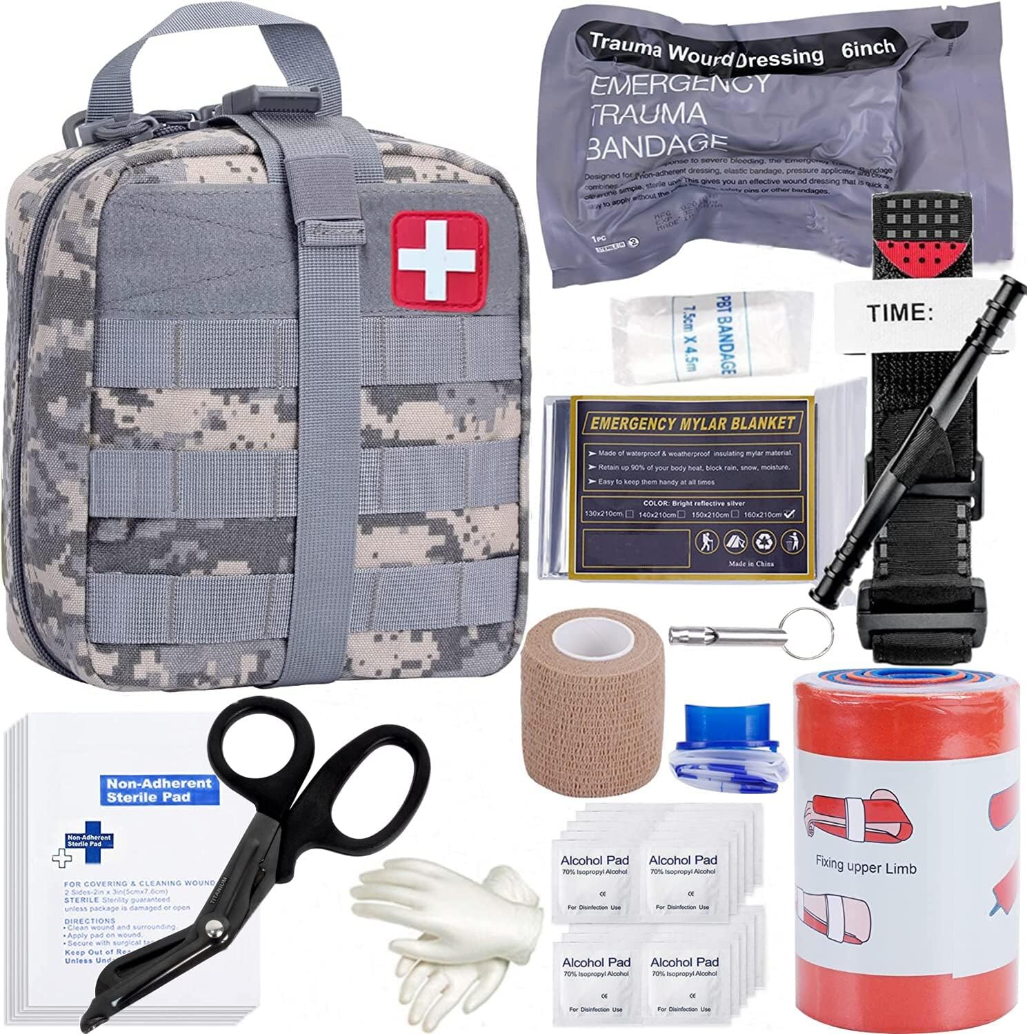 Small First aid kit,Emergency Survival First Aid Kit with