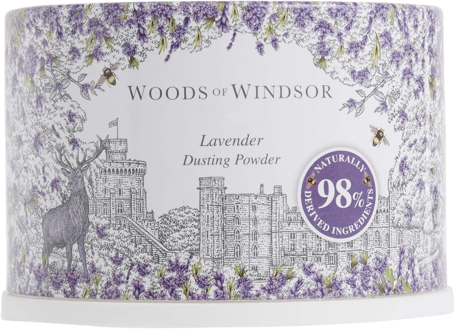 Woods Of Windsor Lavender Body Dusting Powder With Puff for Women, 3.5 Ounce - Image 2