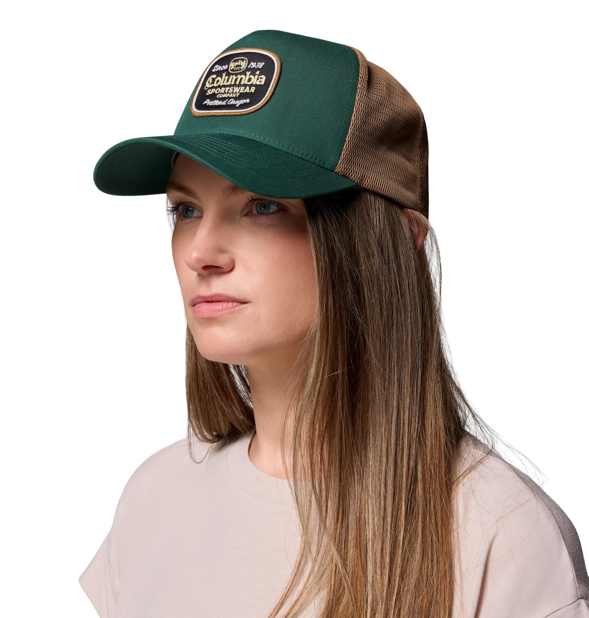 Columbia Unisex Road Ready Snap Back, czapka zatrzaskowa, las deszczowy, delta, tkana etykieta piwa, O/S