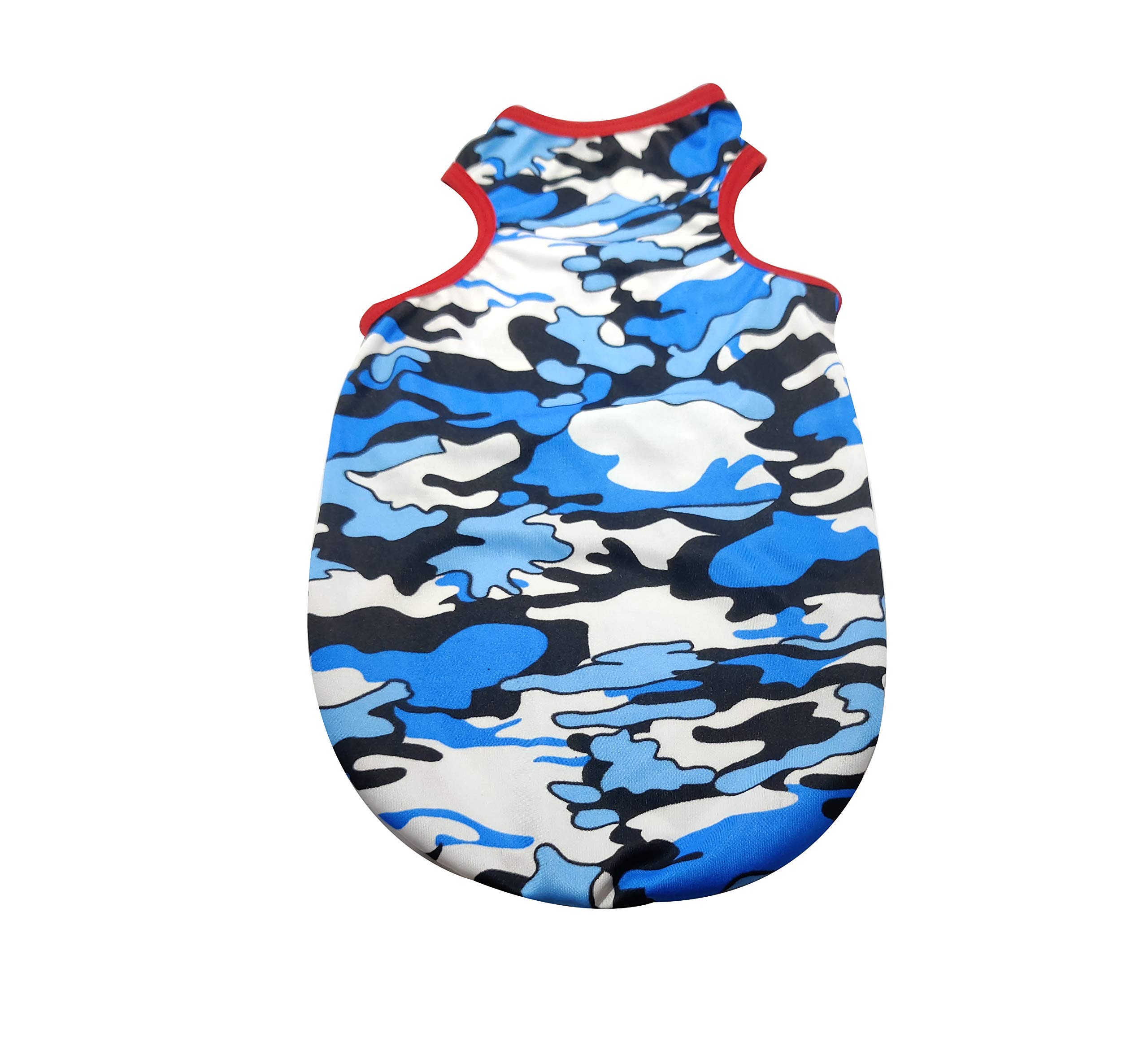 Pets Empire Summer Dog Cat Printed Clothes Breathable Vest Puppy Pet T-Shirt Chihuahua 1 Piece (30 Inch, Sky Blue) (B08WX1MDZC) Amazon Price History, Amazon Price Tracker