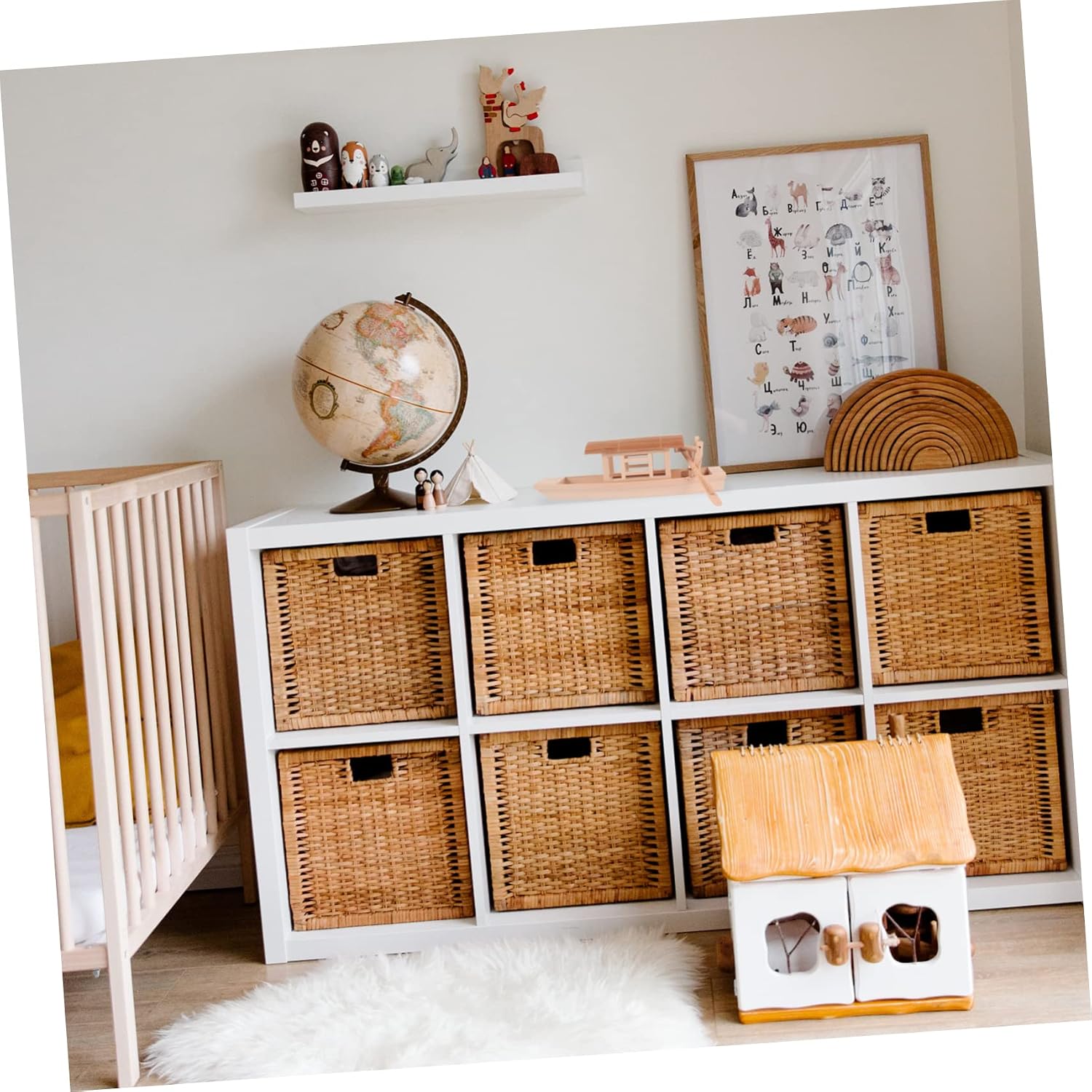 Fishing Ship Ornament Wooden Boat Ship Kit Ocean Decor Coastal Decor for Home