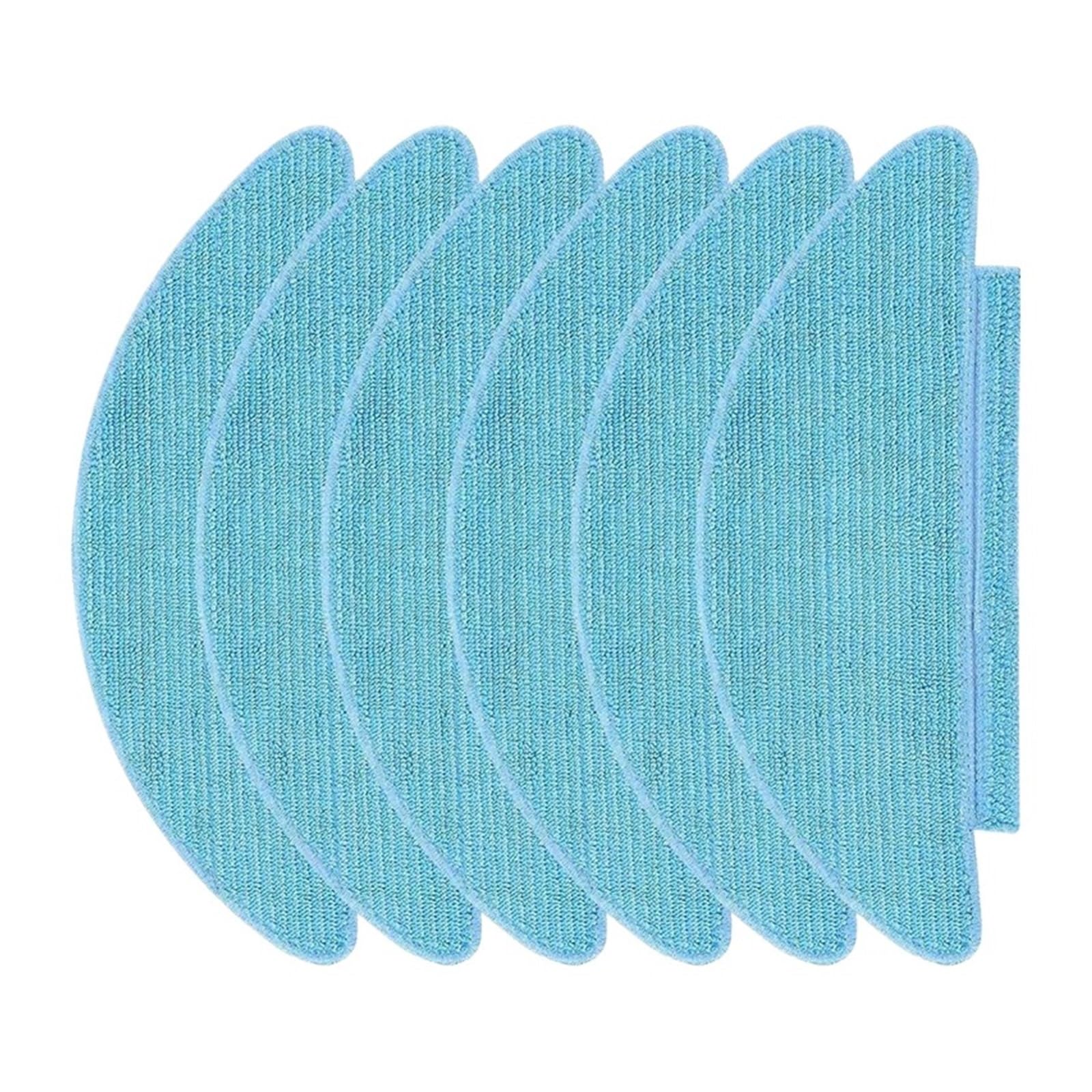 Serpillères lavables pour robot Lubluelu SL60D lot de 6 pièces microfibre