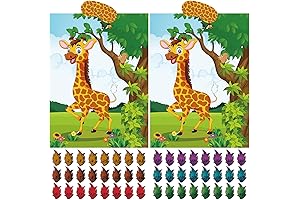 Pin the Tail on the Lion Party Favor