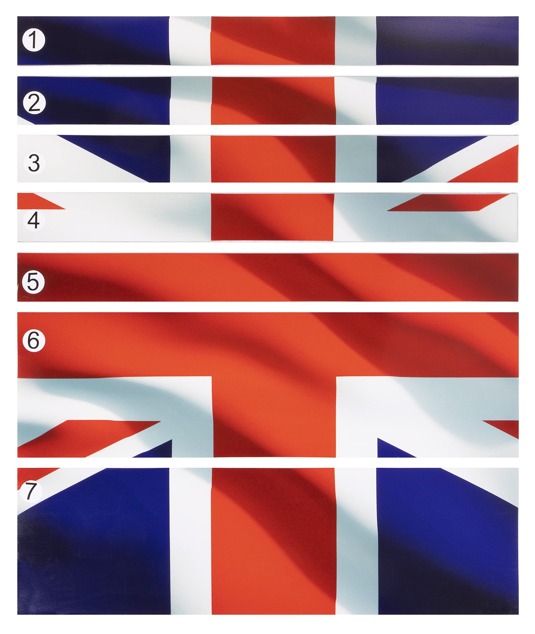 Autocollants graphiques Toolbox Union Jack Sealey APTBG05 pour rénover une servante