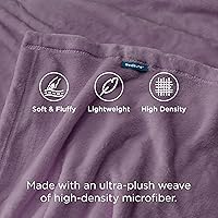 Vista 103 de Bedsure - Manta de vellón, tamaño queen, suave, ligera, afelpada, mullida, acogedora, de microfibra de lujo, color rosa, 90 x 90 pulgadas