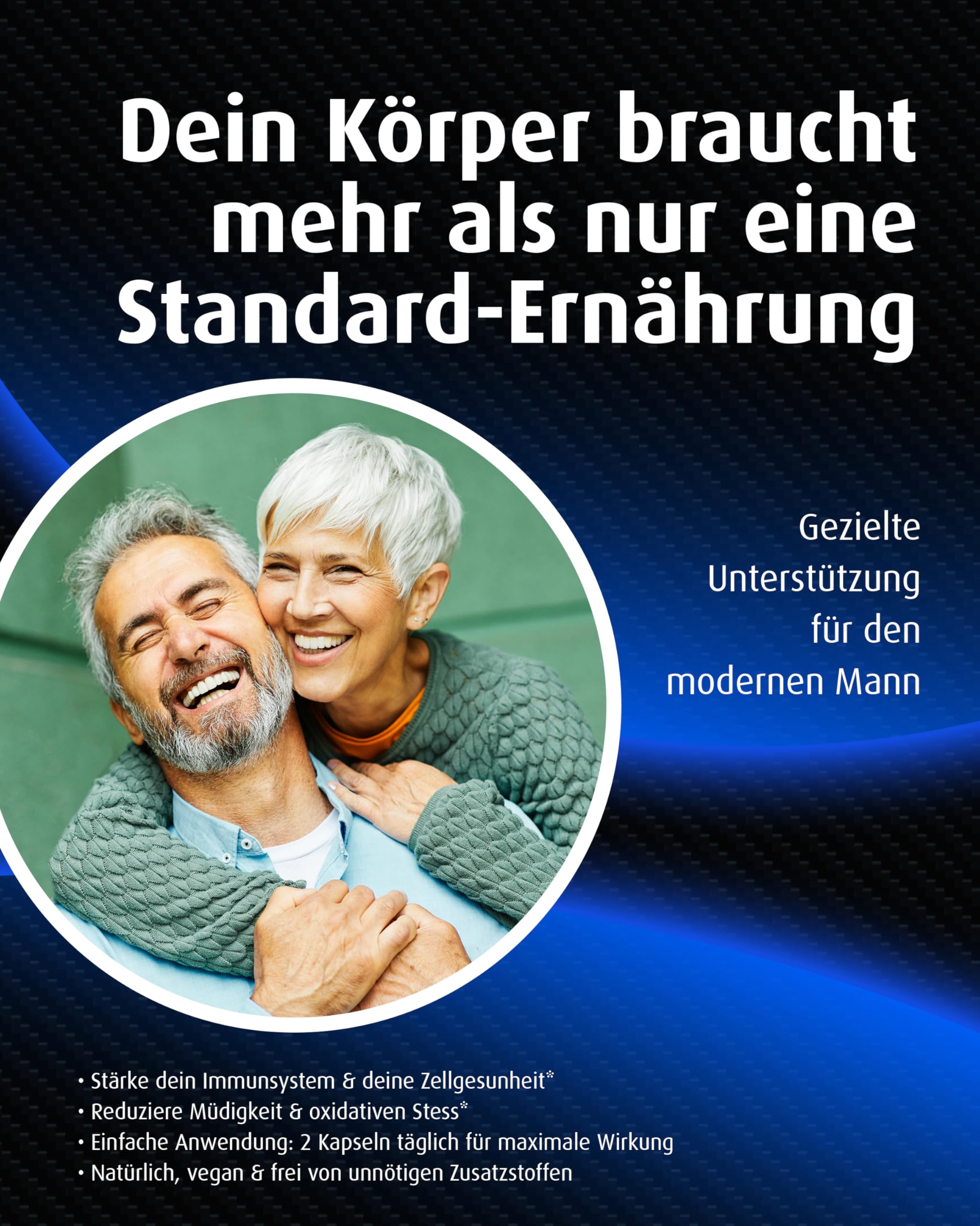 Protection – Für innere Balance, Vitalität & mit Antioxidantien – Mit Kurkuma, Ginseng, Traubenkern, Selen & B-Vitaminen – Vegan – Made in Germany – 60 Kapseln