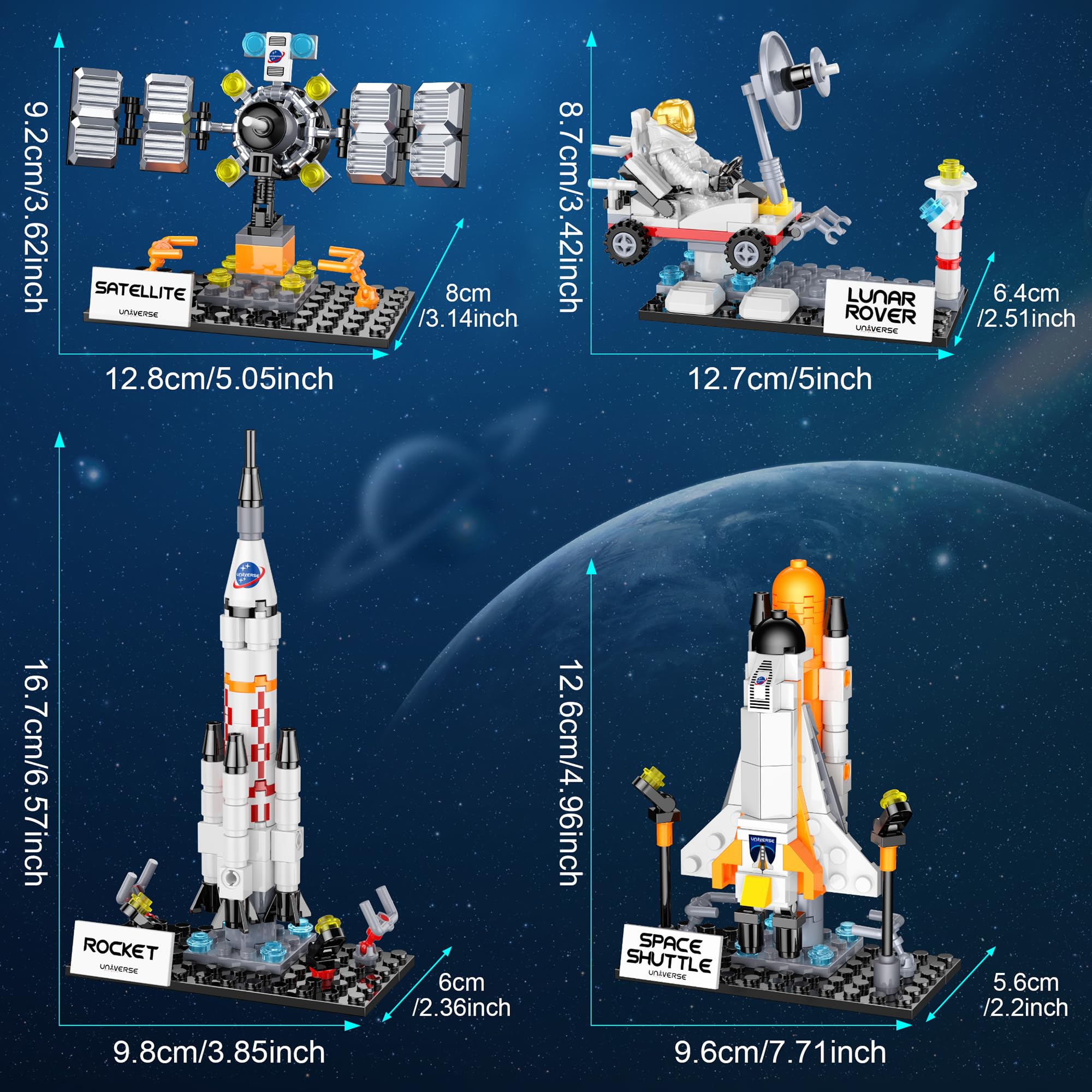 Amazon.co.jp: スペースシャトル探査組み立てセット、ロケット