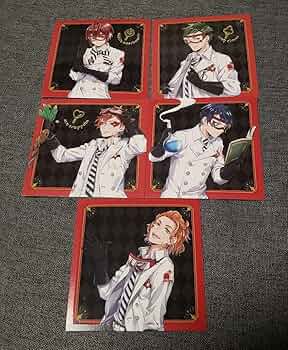 ツイステ　リドル　エース　デュース　トレイ　ケイト　リングライト　特典付き Amazon.co.jp: ましコレ リドル エース デュース トレイ ケイト