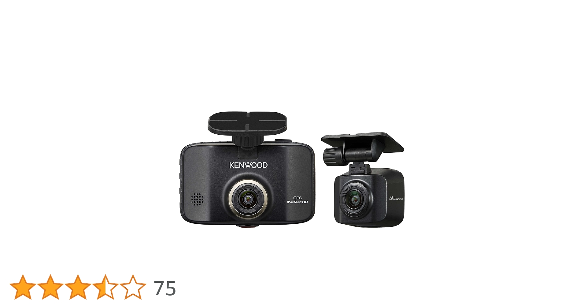 Amazon | ケンウッド ドライブレコーダー DRV-MR870 前後撮影 2カメラ