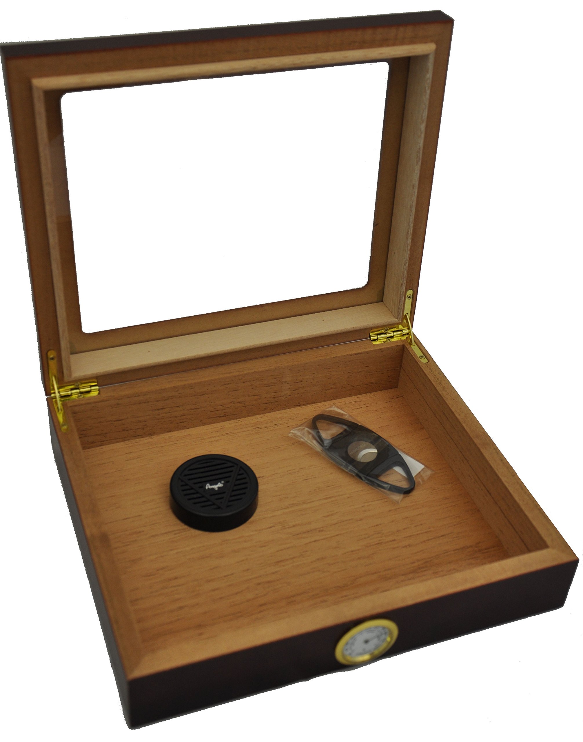 ANGELO Cave a cigares humidor pour 20 cigares Humideur