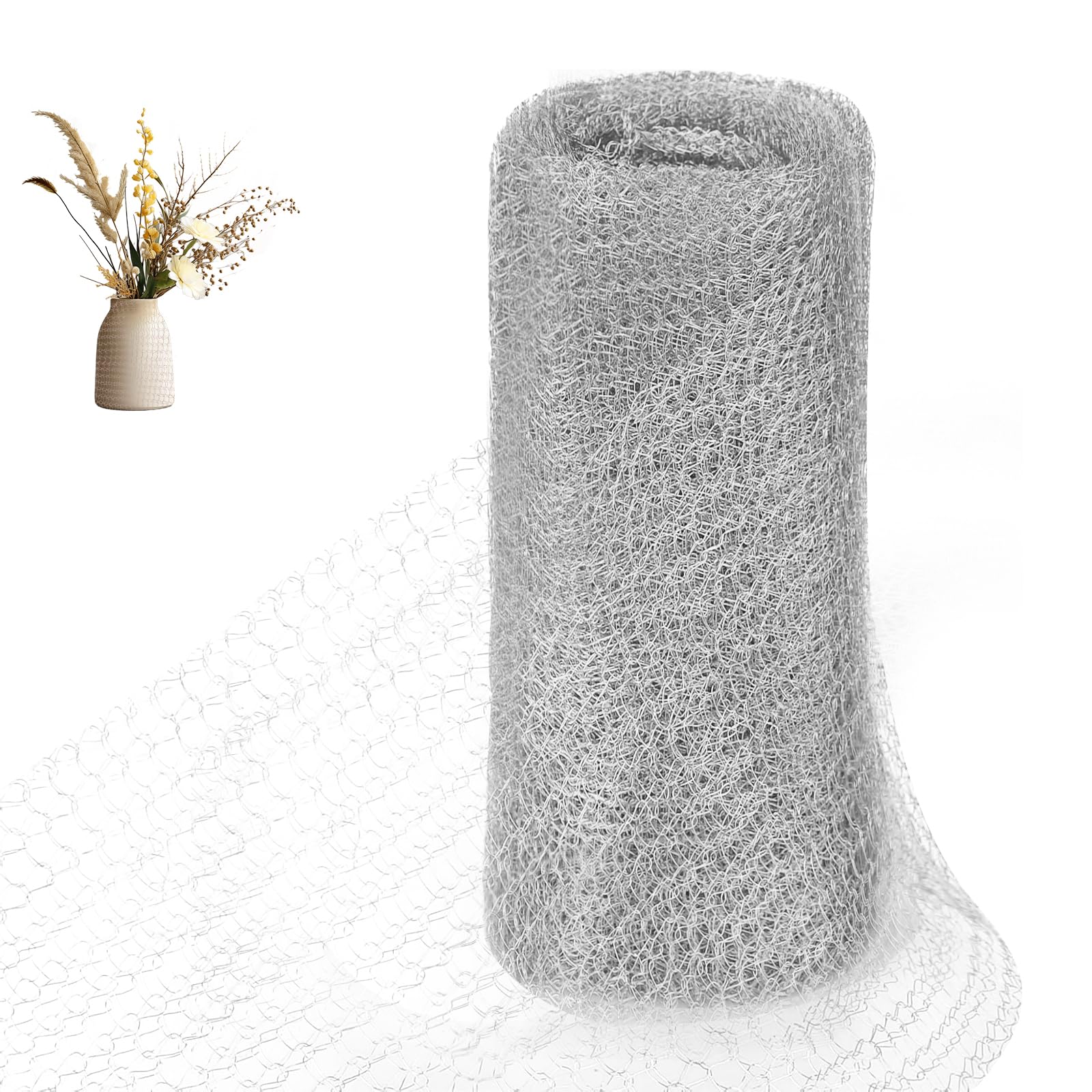 OFFCUP Copper Mesh 5" x 20ft Stainless Steel Fence Snail Protection Net Snail Fence Fruit Plant Protection Garden Wool Mouse Protection-image-18