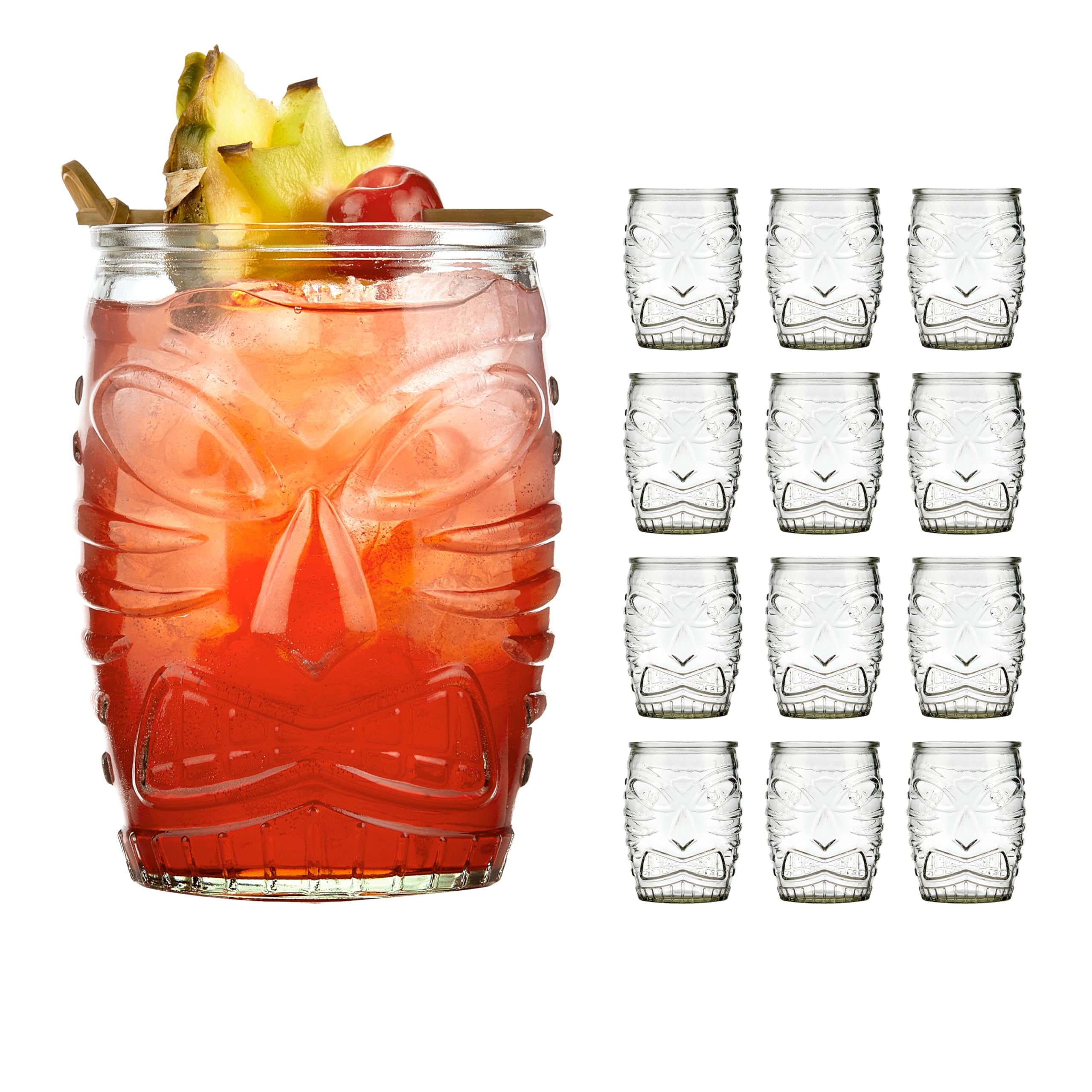 LIBBEY 70351 Trinkglas "TIKI", 473 ml, 12er Set