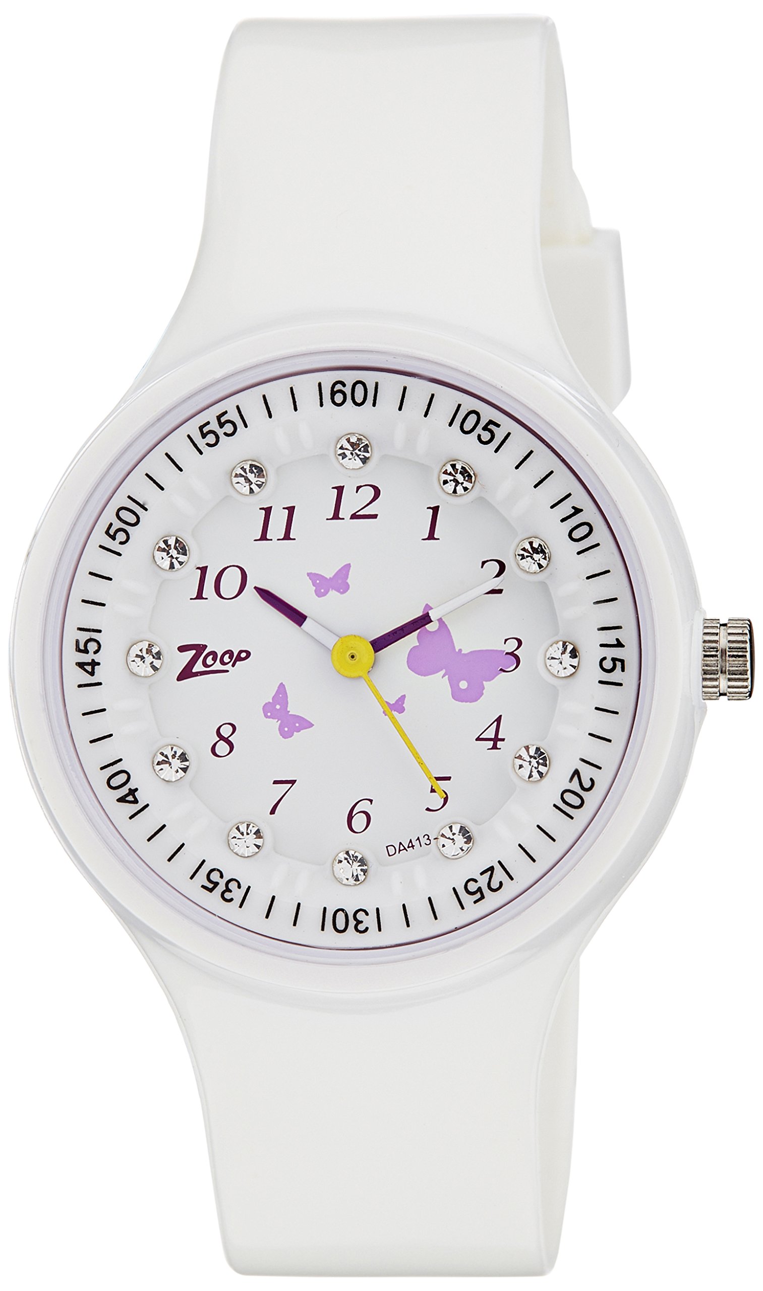 Fastrack Resin Digital White Dial Mens Watch - 4038Pp02, Dial Color-Black, Band Color-White (B0085UWB68) Amazon Price History, Amazon Price Tracker