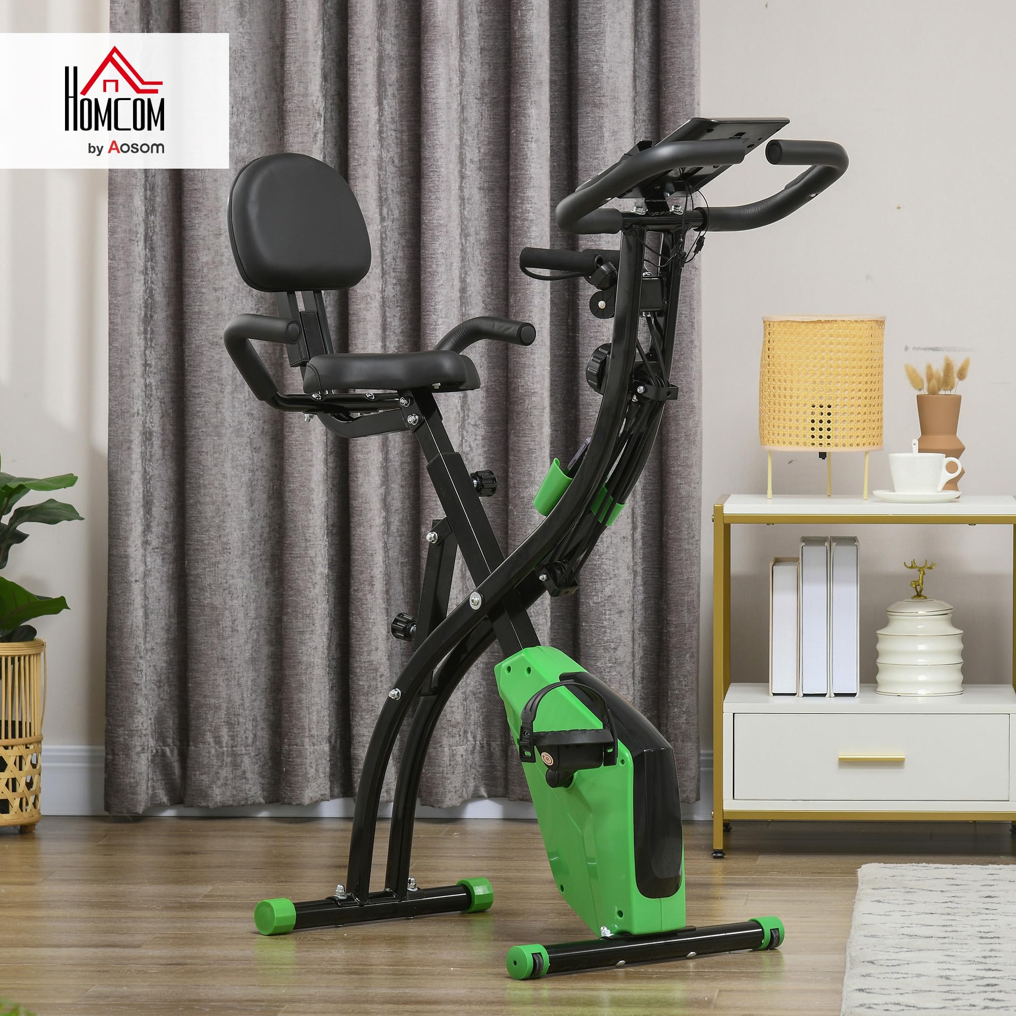 Bici d'allenamento pieghevole HOMCOM 2 in 1 - Rese e Offerte Online - Dettaglio