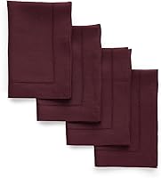 Vista 102 de Solino Home - Camino de mesa de lino con punto vainica, manteles individuales y servilletas