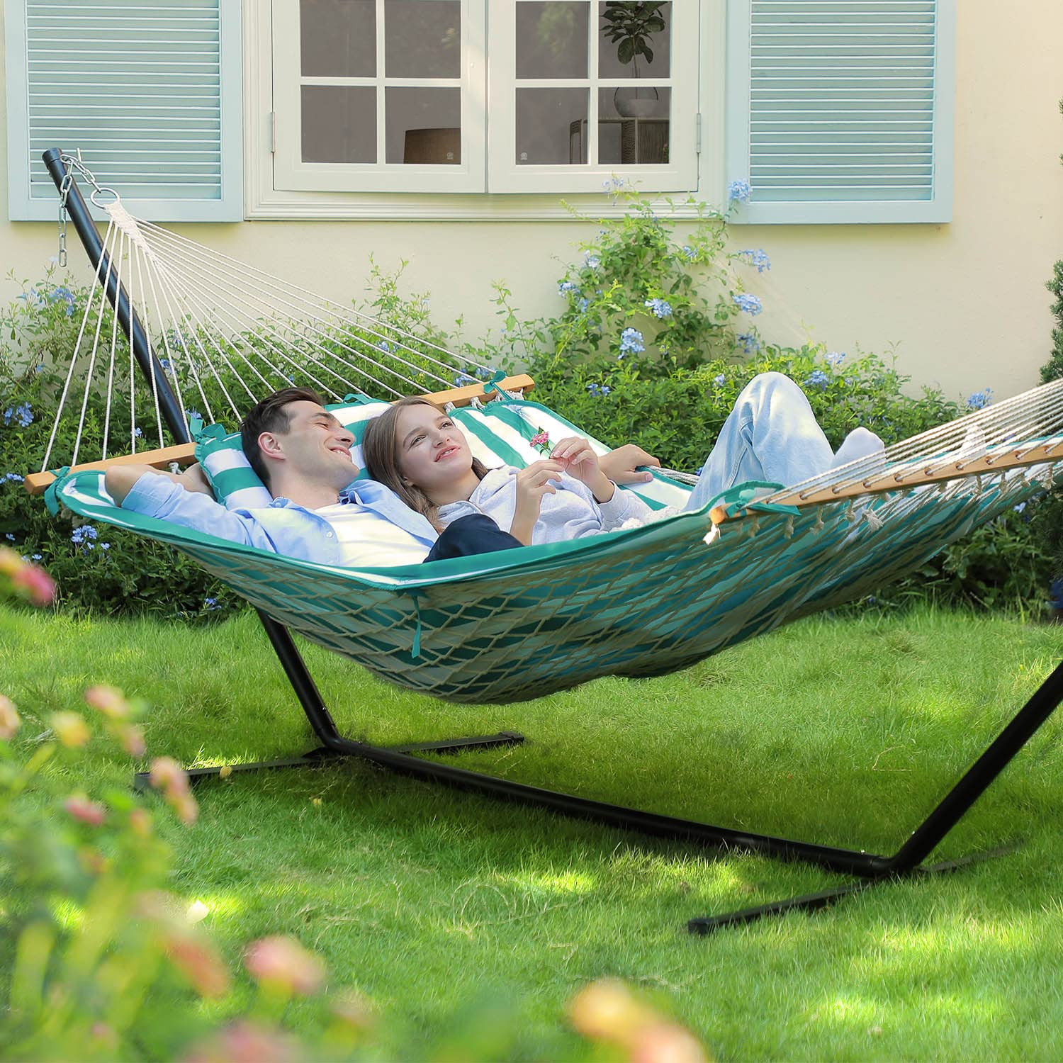 Xxl Hammock 2-Person Brazilian-Style Double Hammock W/ Carrying