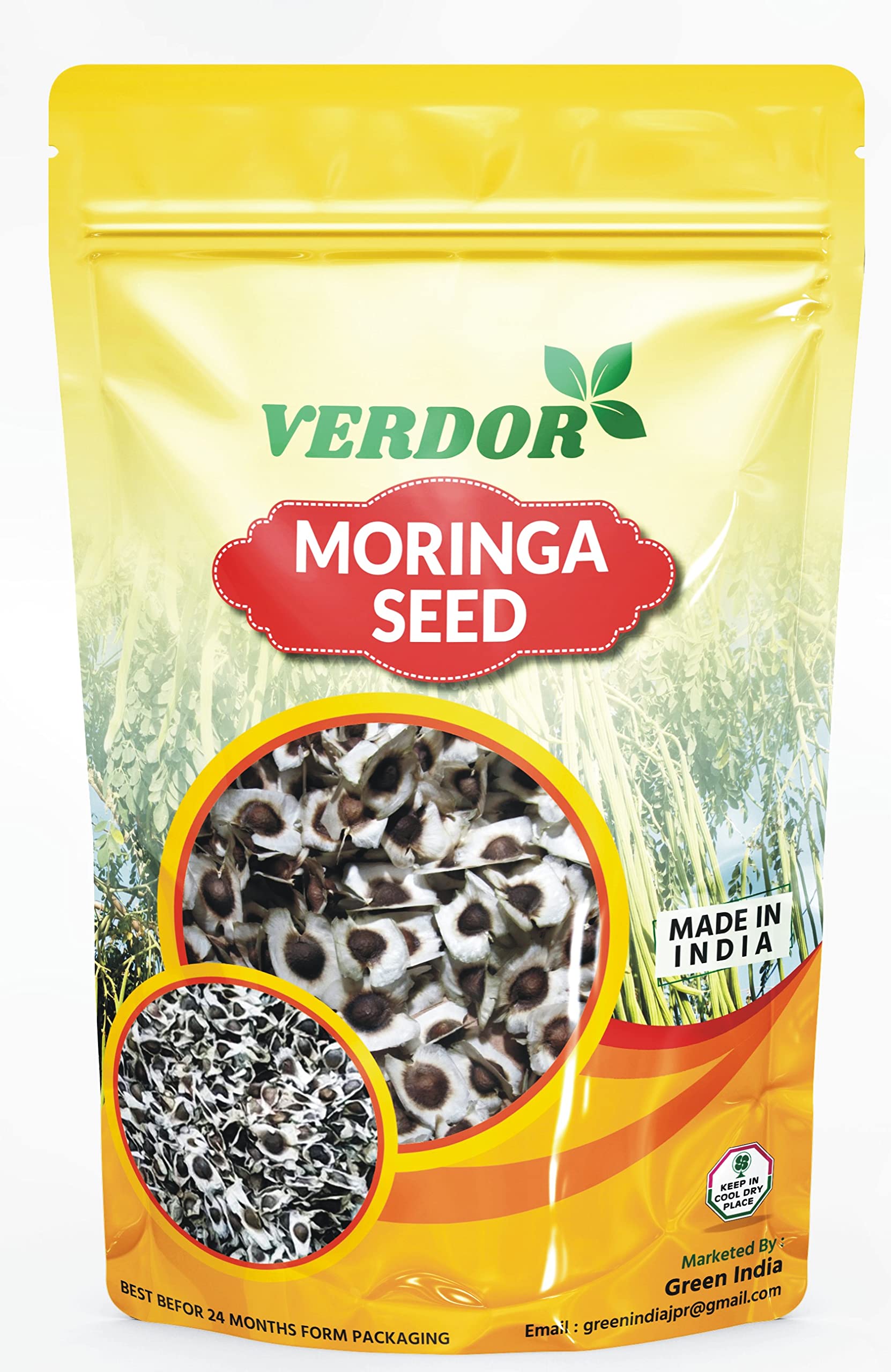 Verdor Moringa seeds Drumstick Seeds(Pack of 100 gm),Sahajan ki Phalli,Saragavo, Drumstick Oleifera Seed (B0B7JQYRNP) Amazon Price History, Amazon Price Tracker