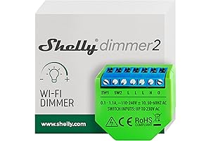 Shelly Dimmer 2: Smart Lighting Without Neutral Wire