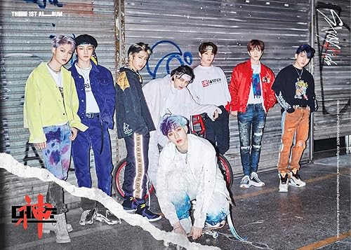 Vista 2 de Stray Kids 'Go' 1er álbum versión aleatoria 80p PhotoBook+2p PhotoCard+8p Folleto lírico+4 películas cortadas+tarjeta secreta+seguimiento Kpop