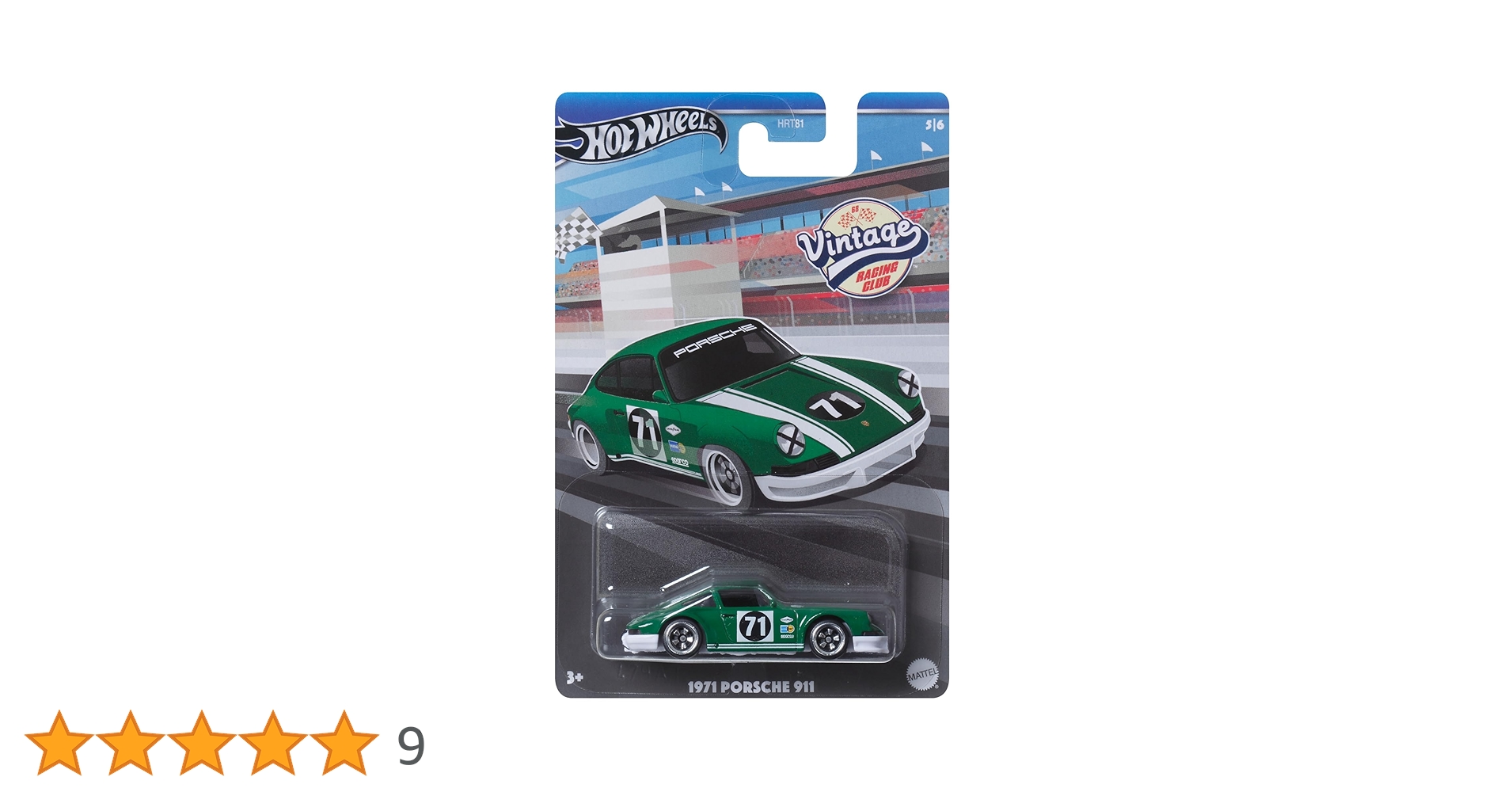 Hot Wheels Collector Vehículo de Colección 71 Porsche 911
