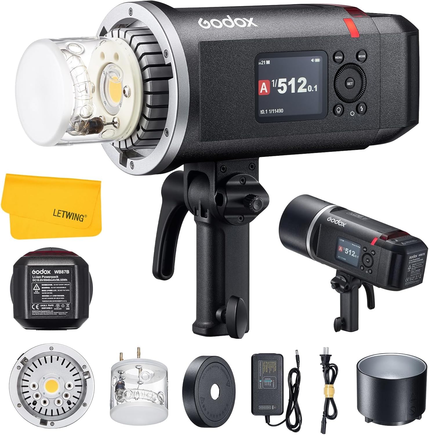 Godox AD600BM II AD600BMII Outdoor Flash Strobe, 600Ws GN87 HSS 1