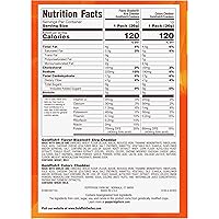 Vista 7 de Goldfish Dynamic Duo Paquete de Variedad, Colors Cheddar y Flavor Blasted Xtra Cheddar, Paquetes de Aperitivos, 20 Ct