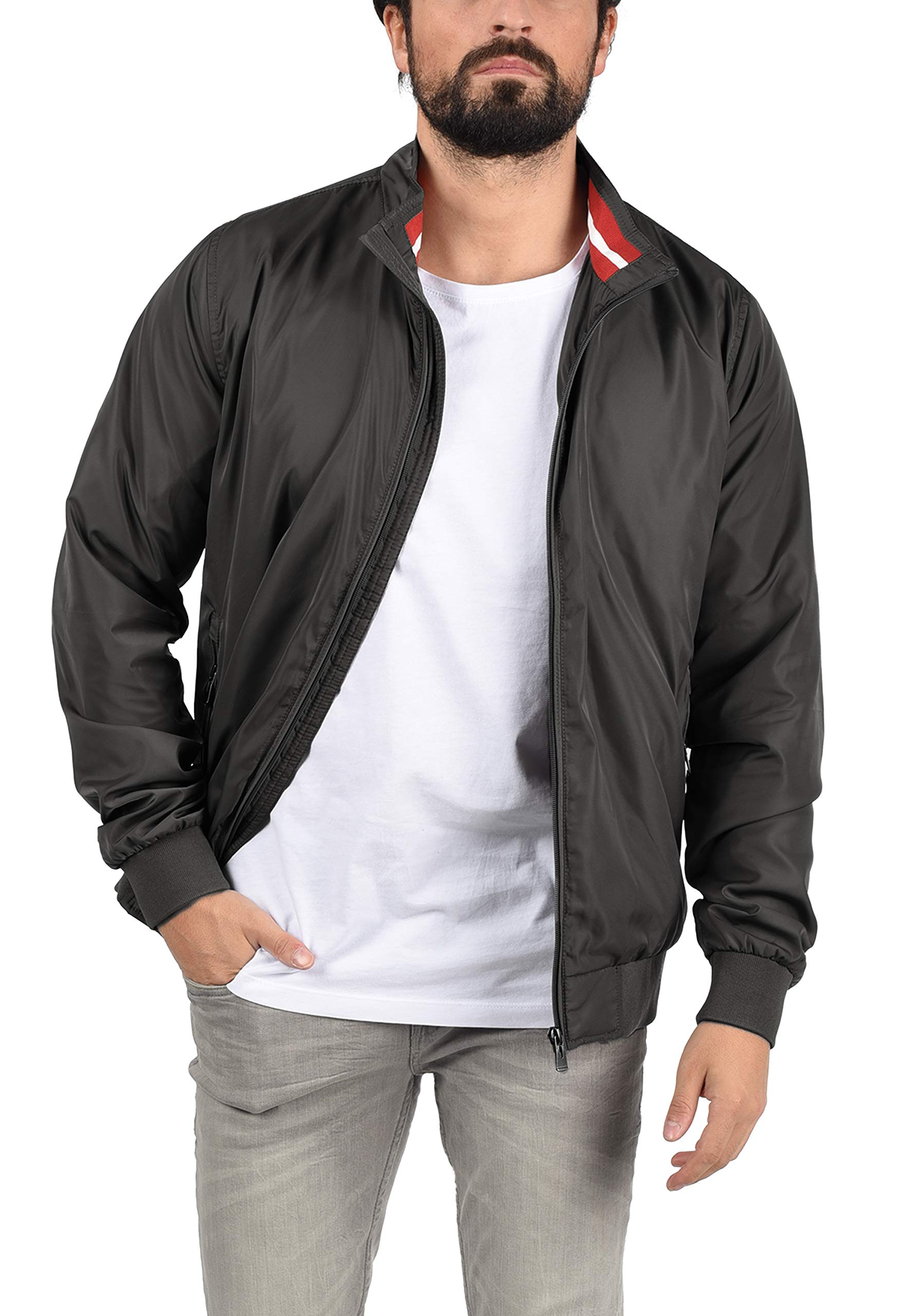 BLEND BHZyklo Homme Veste Softshell Veste Fonctionnelle Veste mi-Saison avec col Montant Poches zippées Regular Fit
