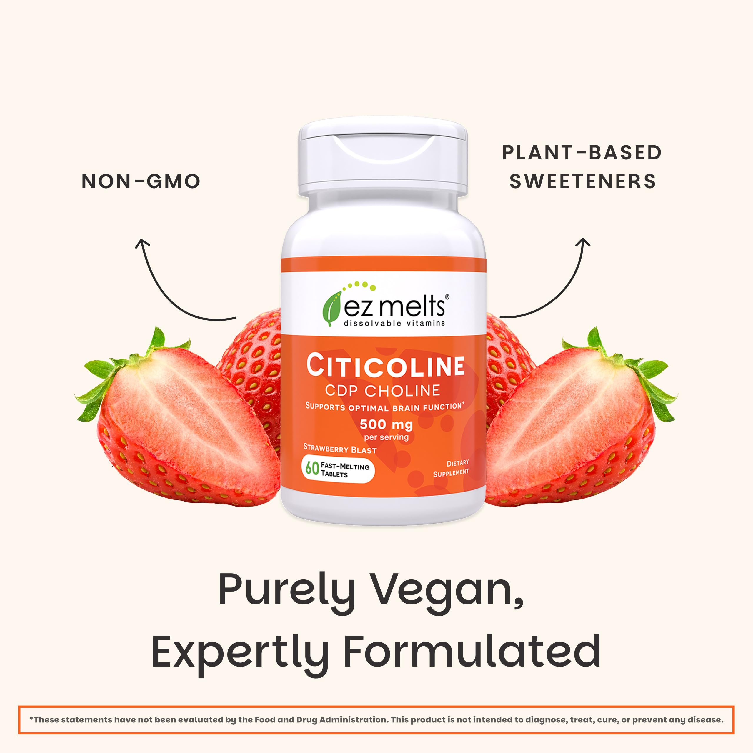 Amazon.com: EZ Melts Citicoline - Brain Health & Memory Support