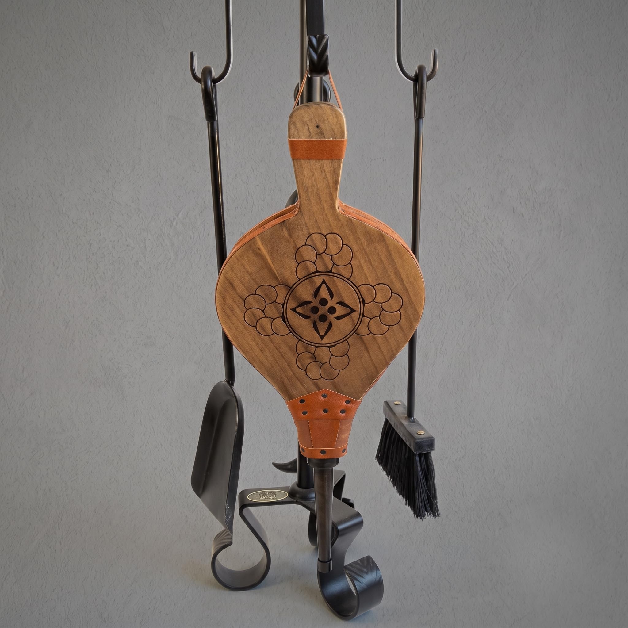 Fuelle Badana para Chimenea y Barbacoa - Madera Natural - 51 cm