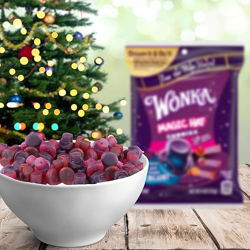 Miniatura 5 de Sweetzo Wonka - Gorros de gomita, caramelos surtidos con sabor a frutas, regalos de relleno de calcetines de dulces con temática de película, 4