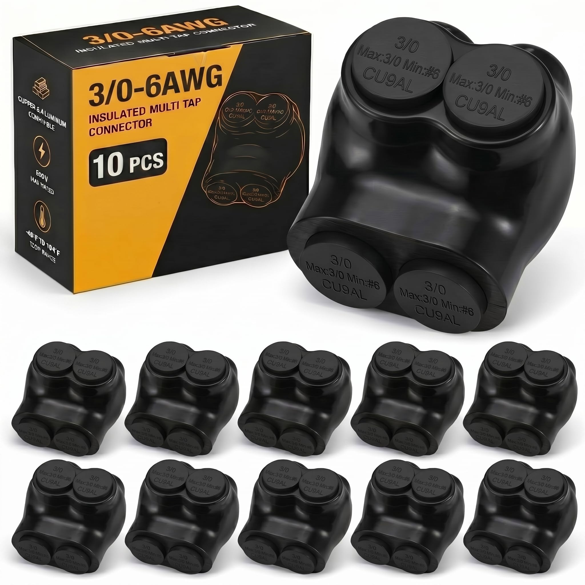 Insulated Wire Connectors - 10 Pack -1