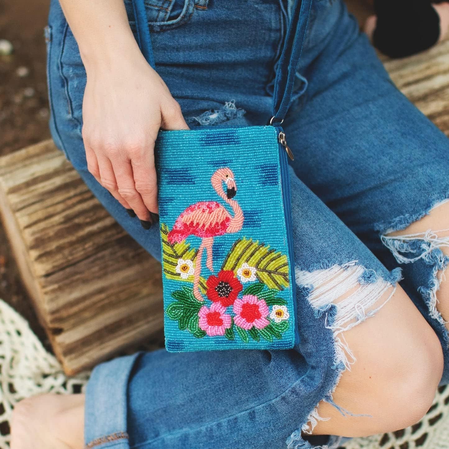 Bamboo Trading SHB729 Club Bag Flamingo Folies - Image 2