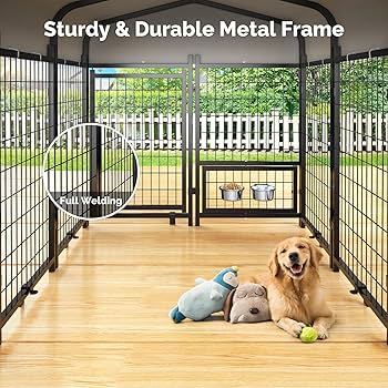 【中古】 Animal Farm dogs Amazon.com: Sino Luban Outdoor Dog Kennel Outside Run with