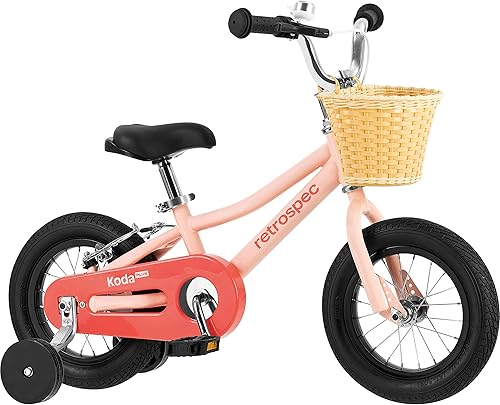 Miniatura 2 de Retrospec Koda Plus Kids Bike for Boys & Girls Ages 2-3 Years - 12" Children's Bicycle, Adjustable Seat & Handlebars, Removable Training Wheels,