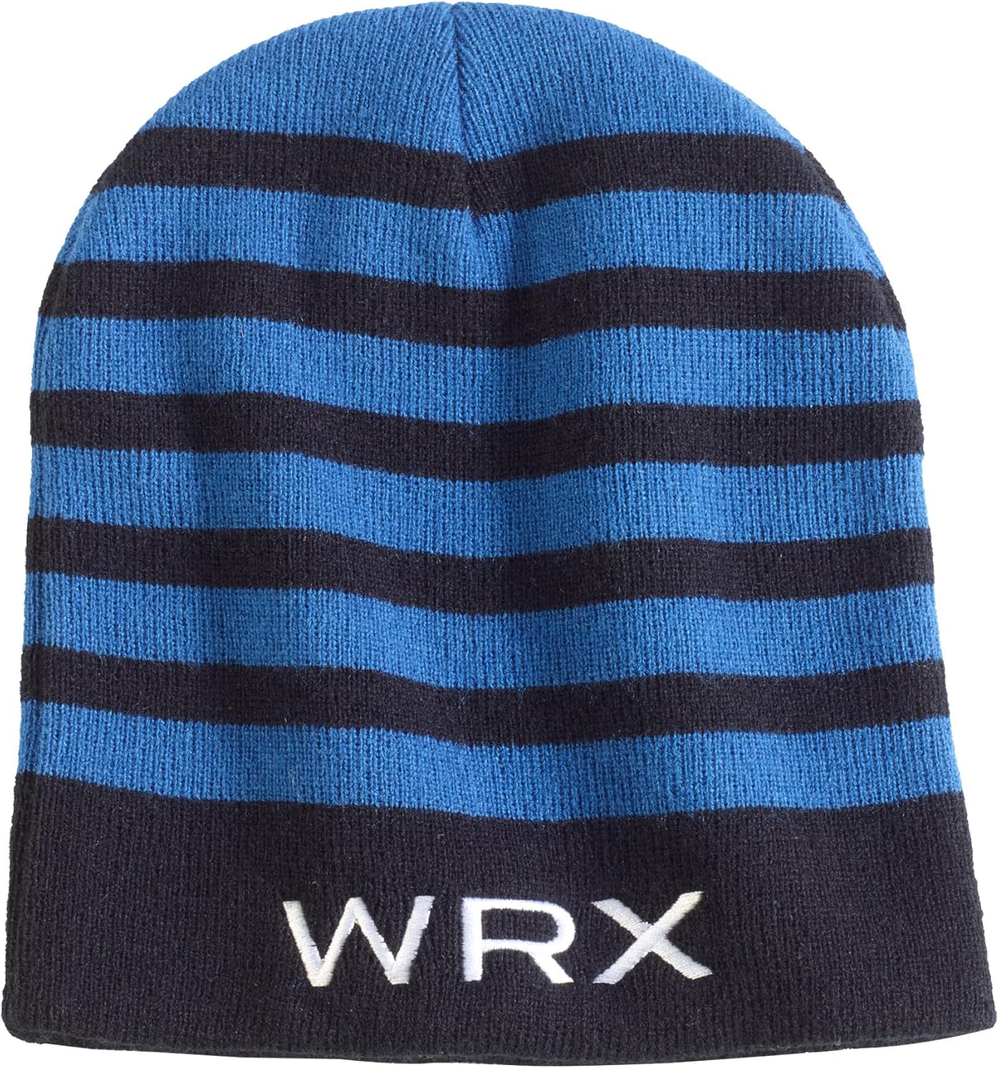 Subaru Logo WRX Striped Knit Beanie Cap Hat Ascent Forester WRX Sti Legacy Outback Impreza Crosstrek BRZ Solterra Black