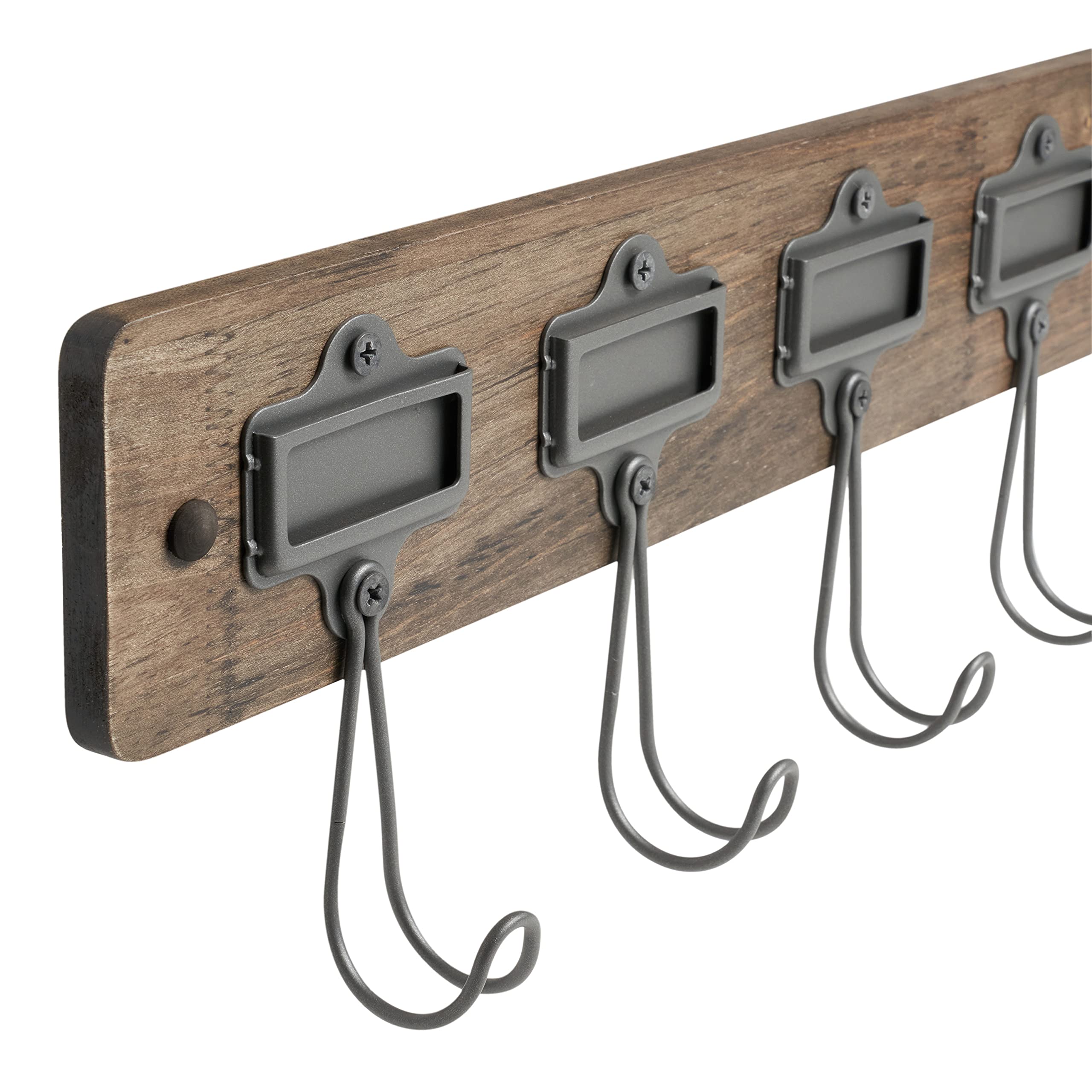 Sweep Rack Spectrum Sweep 5-Hook Single Wall Mount Rack In Satin Nickel 65078