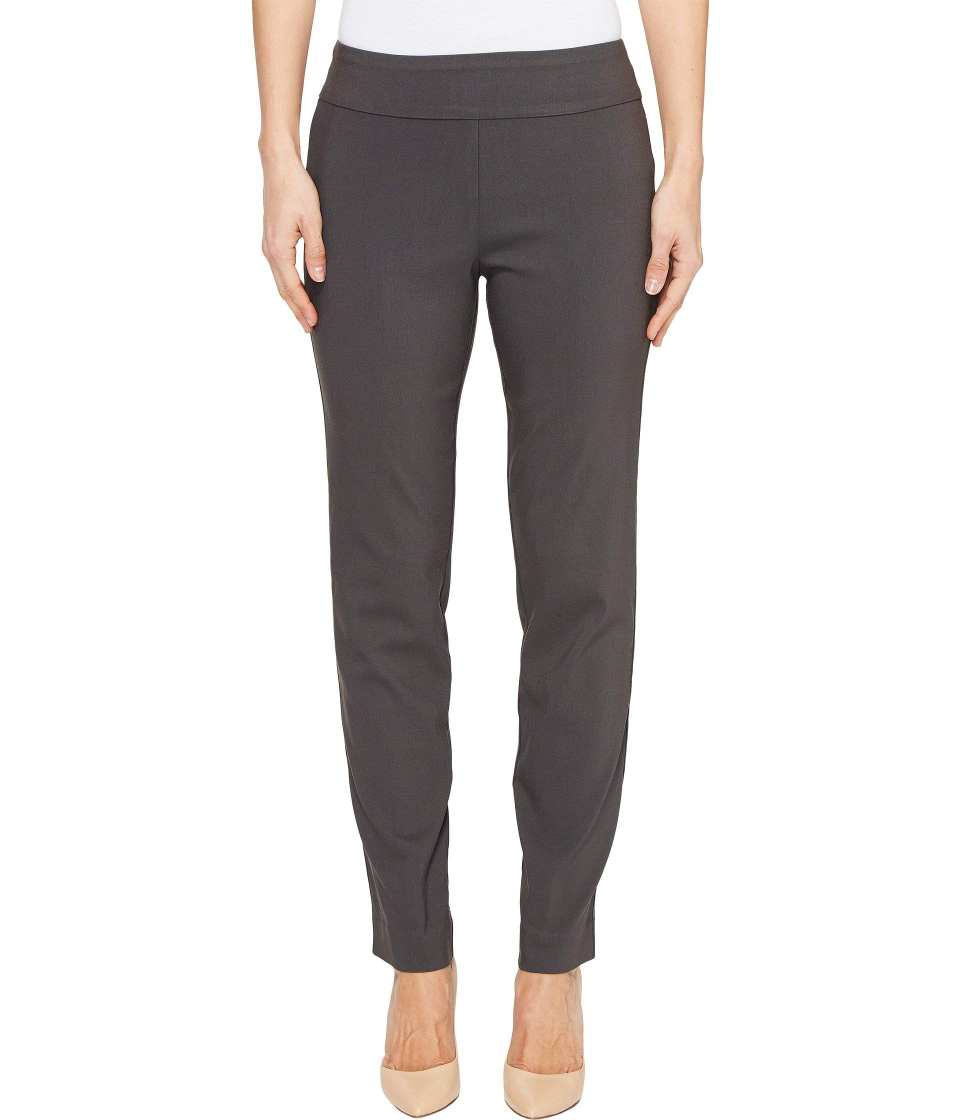 Krazy Larry Pull-On Ankle Pants Grey 0 28