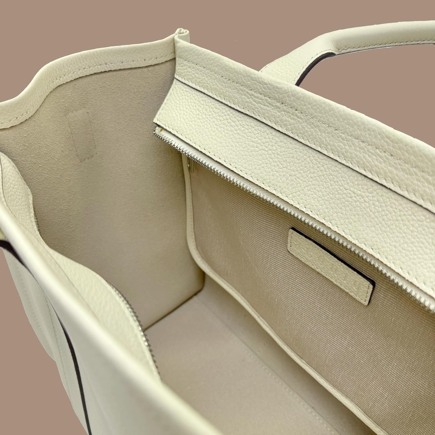 Genuine Leather Satchel Handbag for Women Handmade Shoulder Bag Cowhide Tote Purse - Image 9