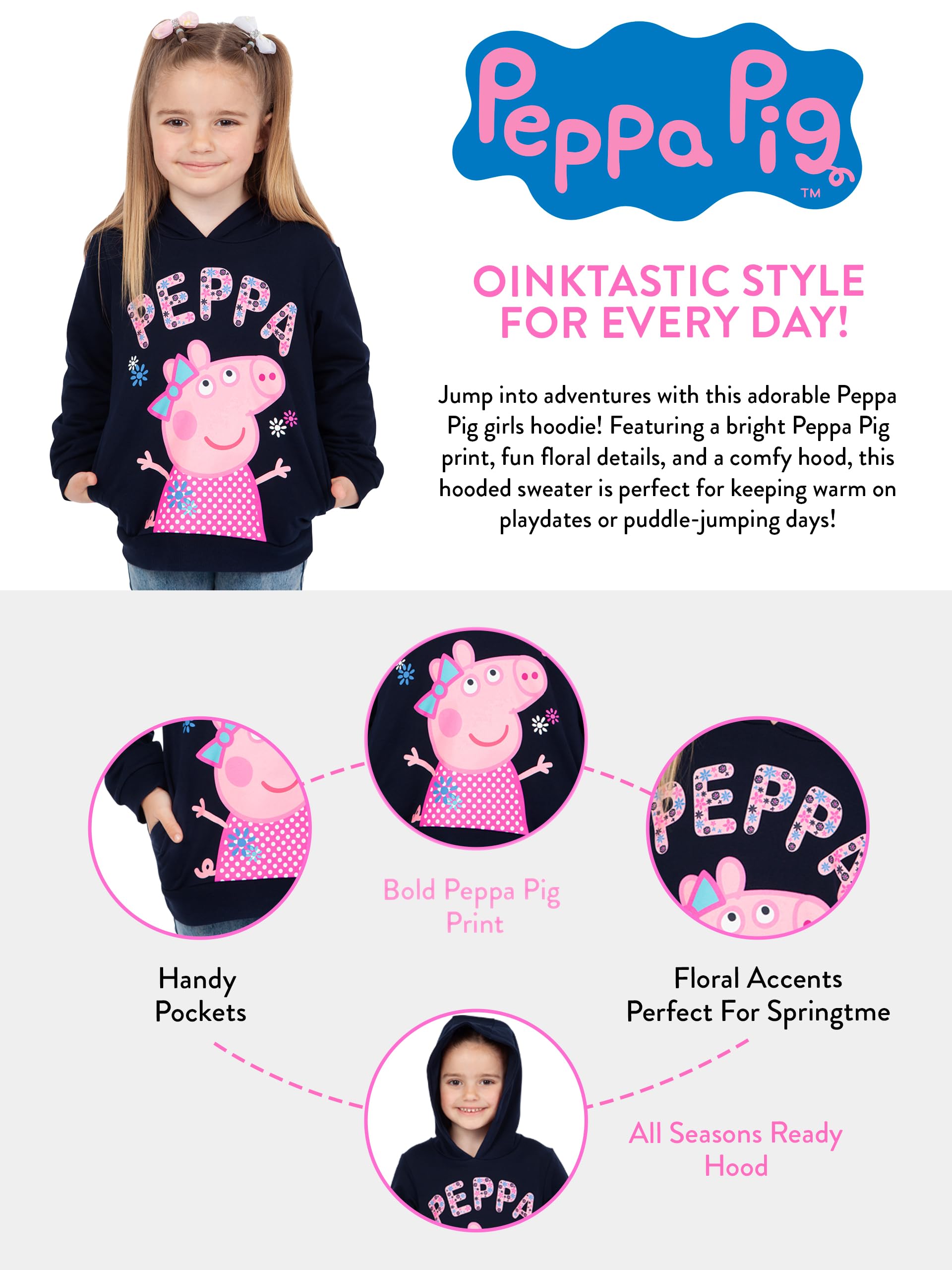 Peppa Pig Sudadera para Niñas
