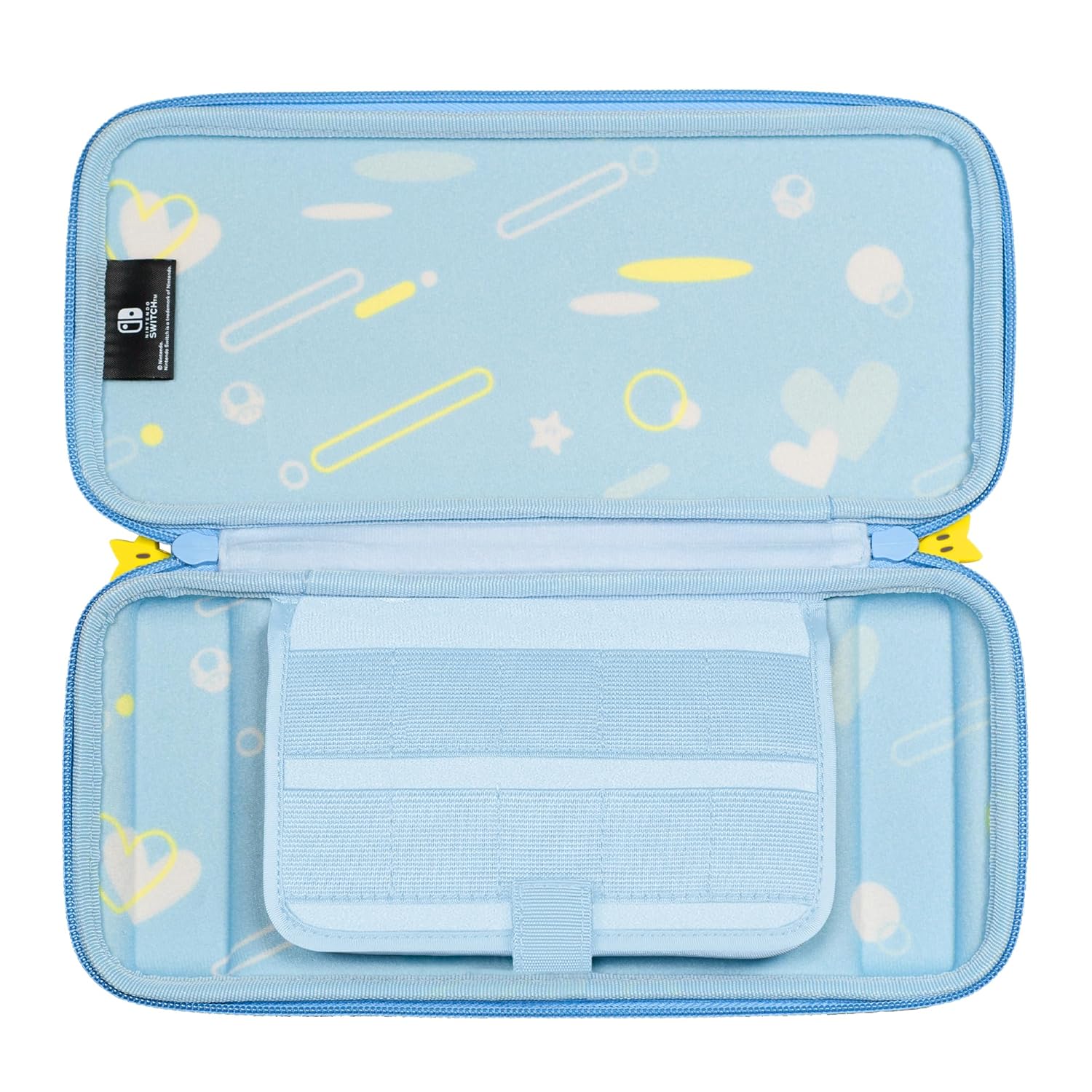 HORI Slim Tough Pouch (City Pop Peach) Carrying Case for Nintendo Switch - Officially Licensed by Nintendo
